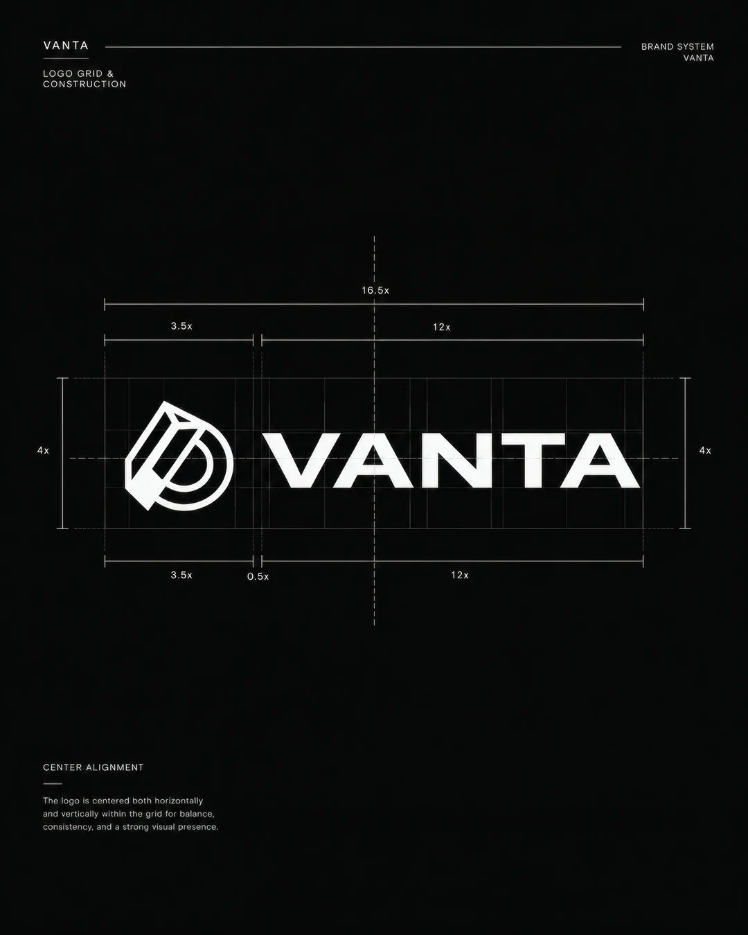 VANTA — identity / object system, frame 11