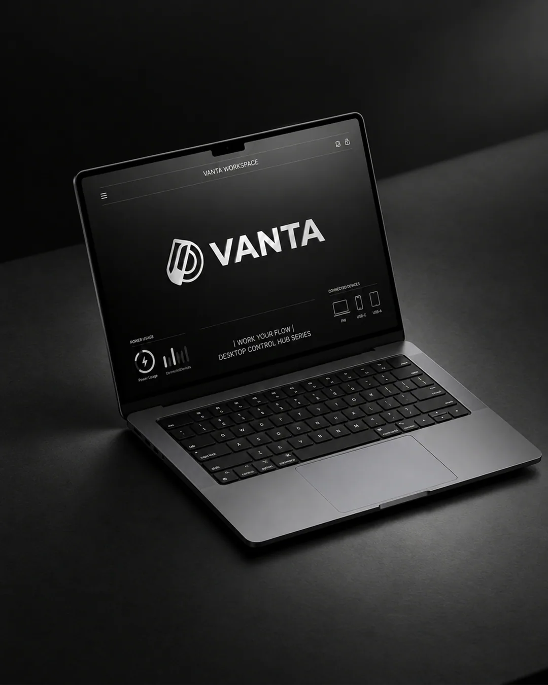 VANTA — identity / object system, frame 06